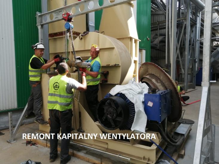 Remont kapitalny wentylatora